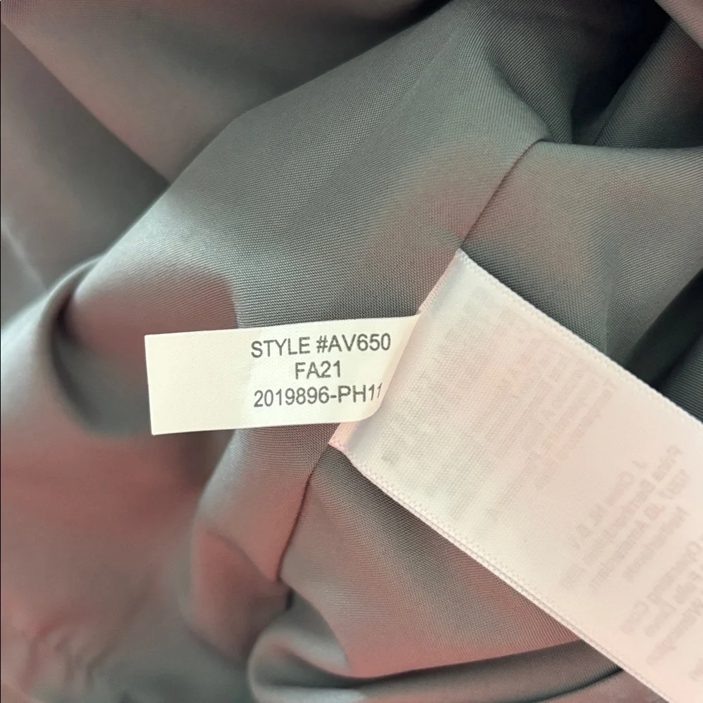 J. Crew Gray Ruffle-Sleeve Mini Dress size 8